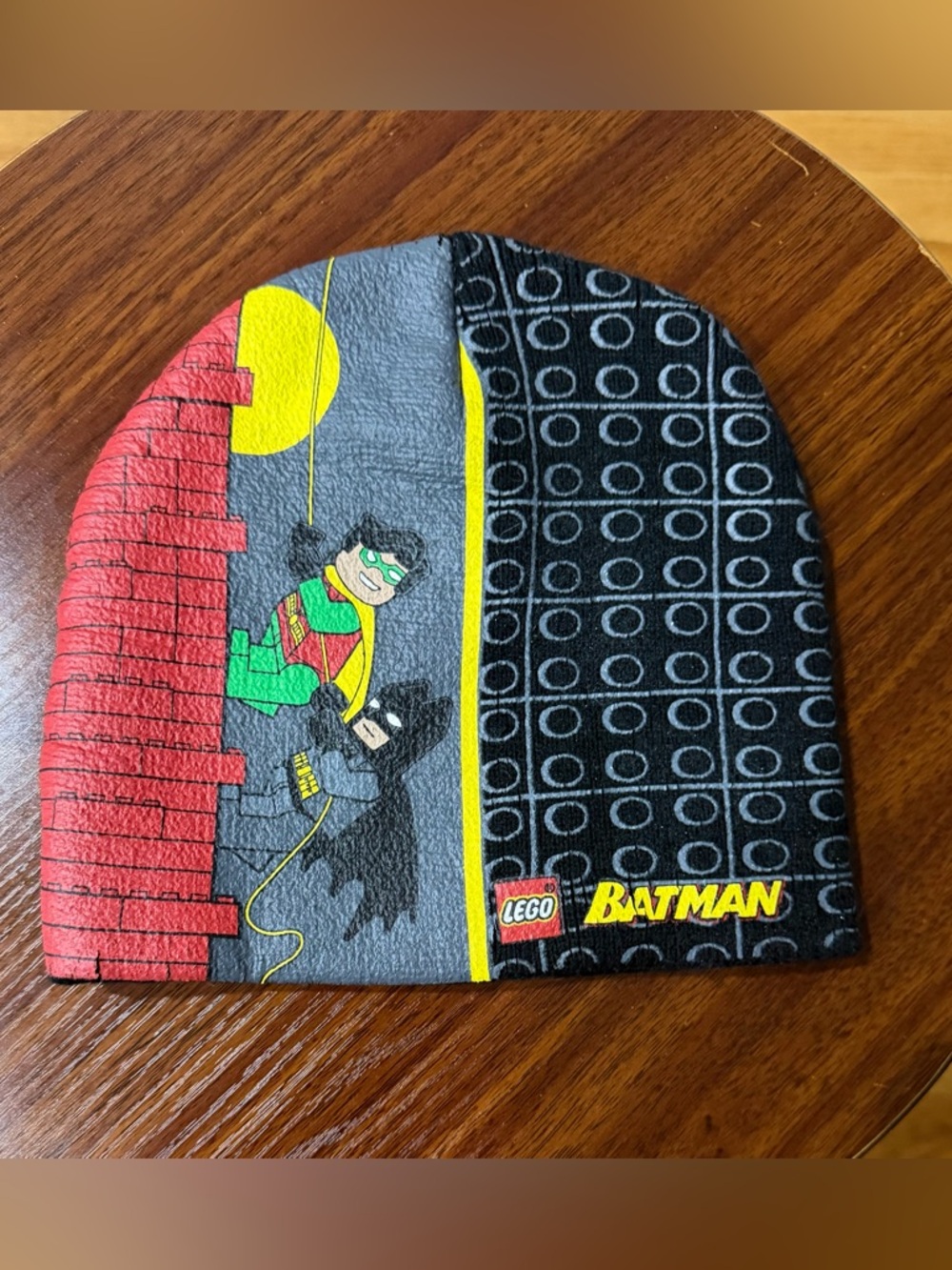 Lego Batman Knit Beanie! Super Cool Character Beanie!